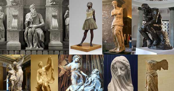 Top 100 Sculptures of All Time - From Greatest Sculptors by Sculptura